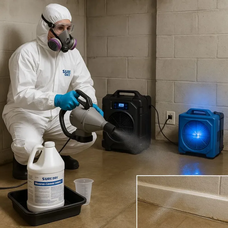 Sanitization and Odor Removal process in San Miguel, CA