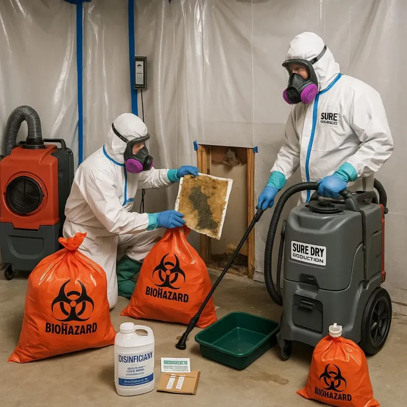 Contaminated Water Handling Protocols process in San Miguel, CA
