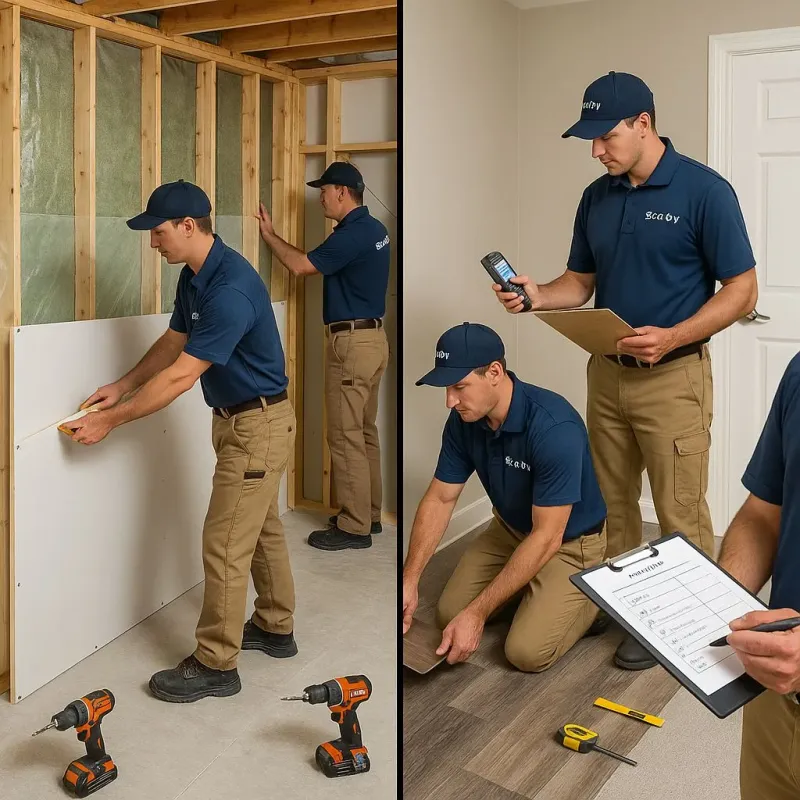 Repairs and Reconstruction process in San Miguel, CA