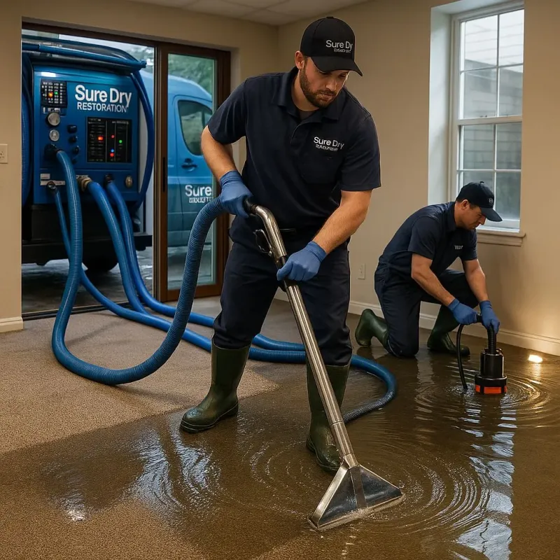 Water Extraction and Removal process in San Miguel, CA